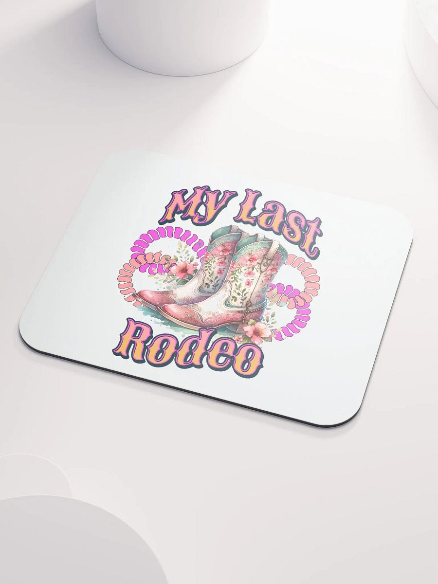 My Last Rodeo Western Charm Mouse Pad product image (3)