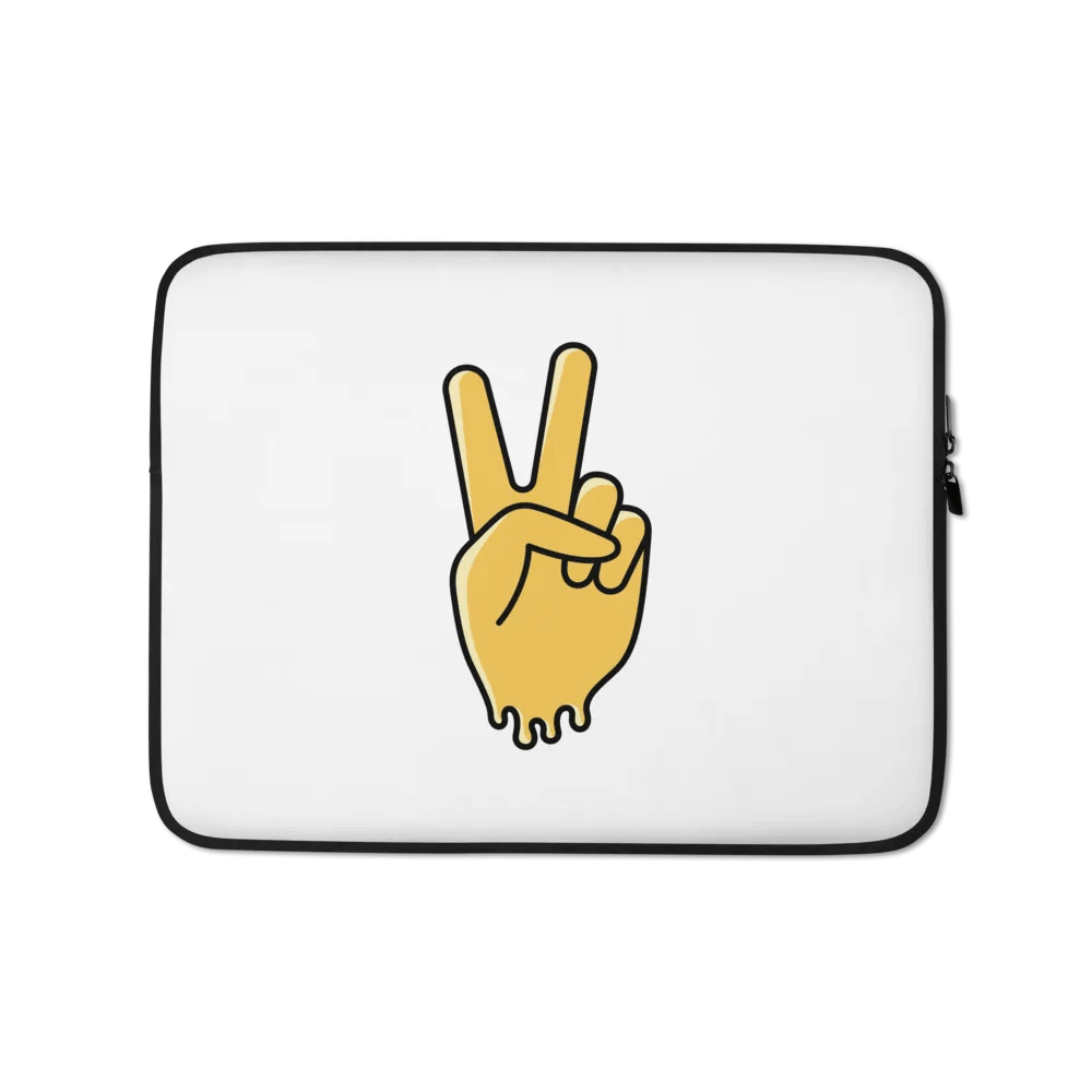 Dripping Peace Laptop Sleeve product image (1)