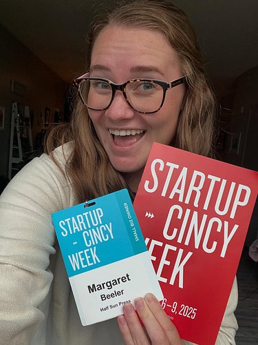 Kicked off the first day of #startupcincyweek !! Excited to learn from and network with some of the brightest innovators in t...