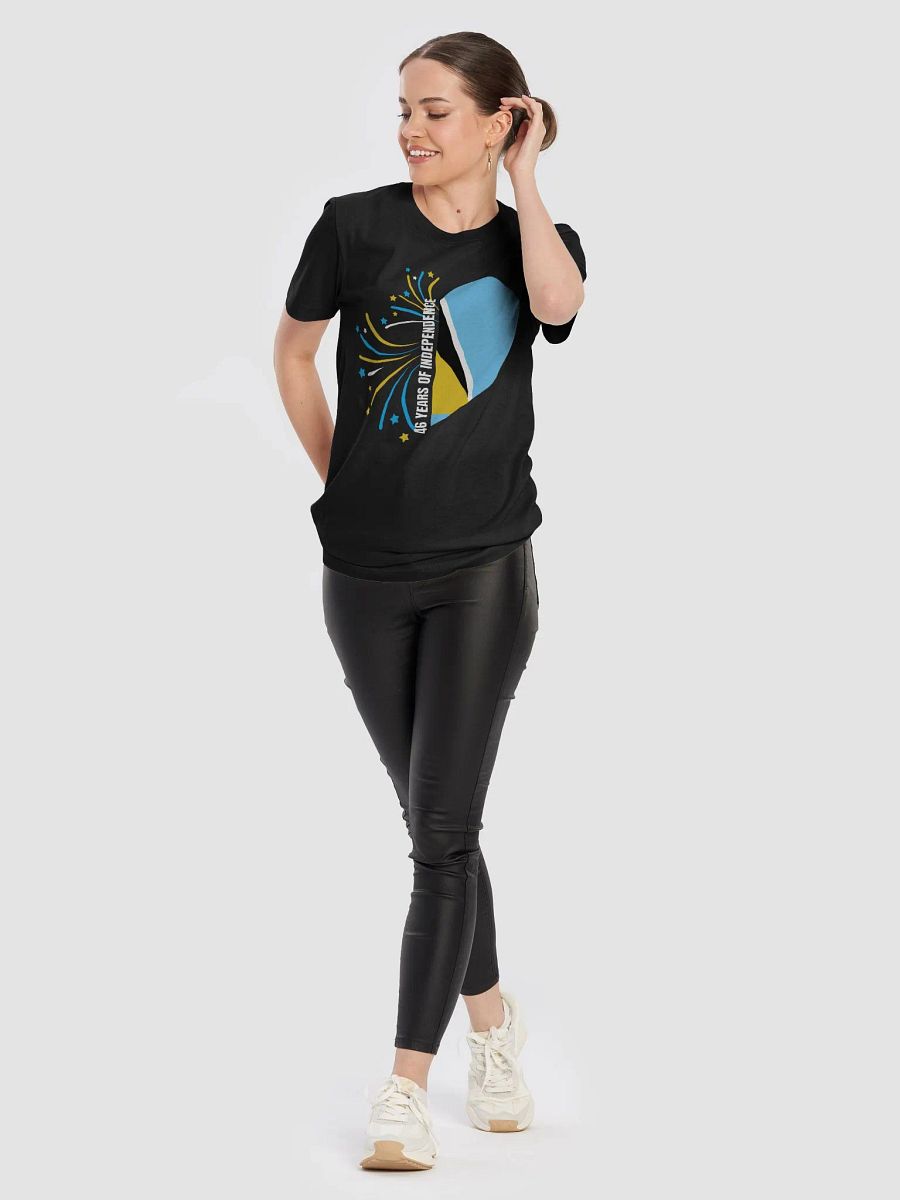 46 Years of Independence Heart T-Shirt product image (10)