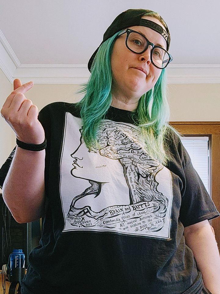 On the Brain Tee product image (2)