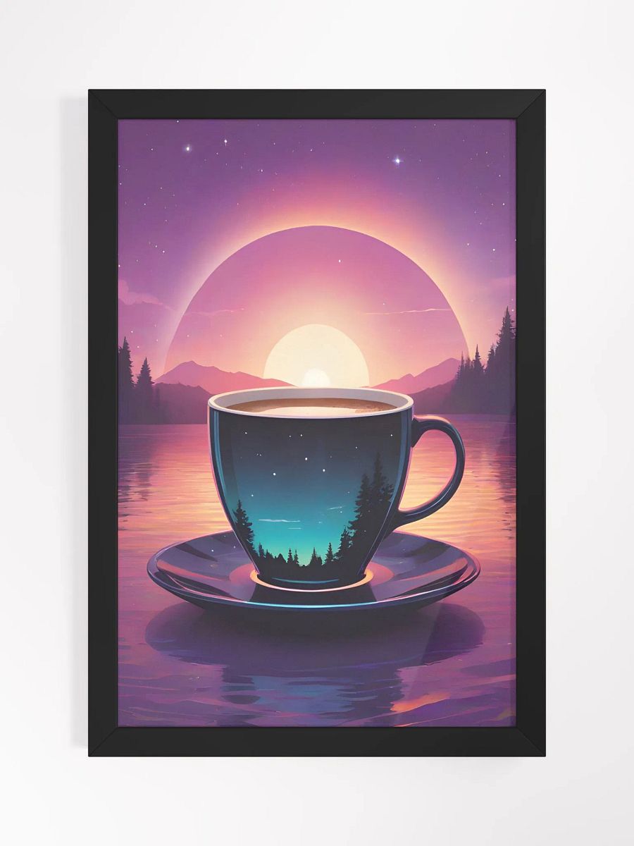 Coffee Sunset Framed Poster product image (2)