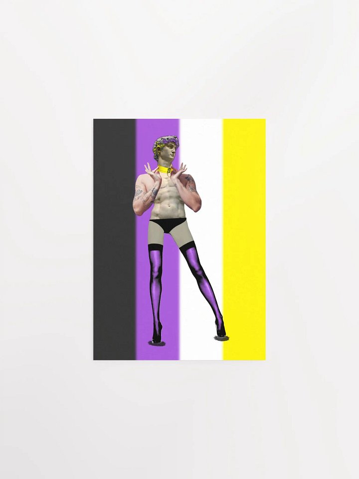 Trans Non-Binary Poster product image (1)