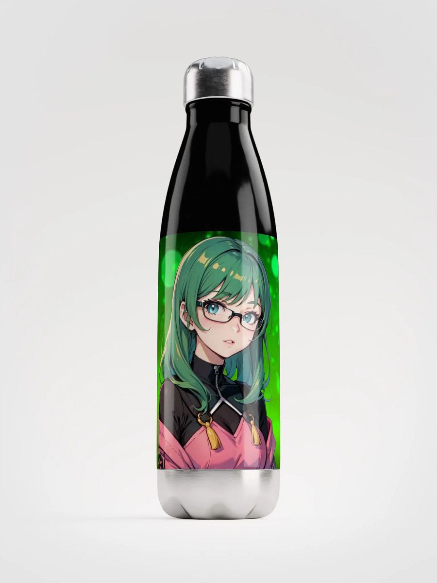 (Green WAIFU) K Stainless Steel Water Bottle product image (1)