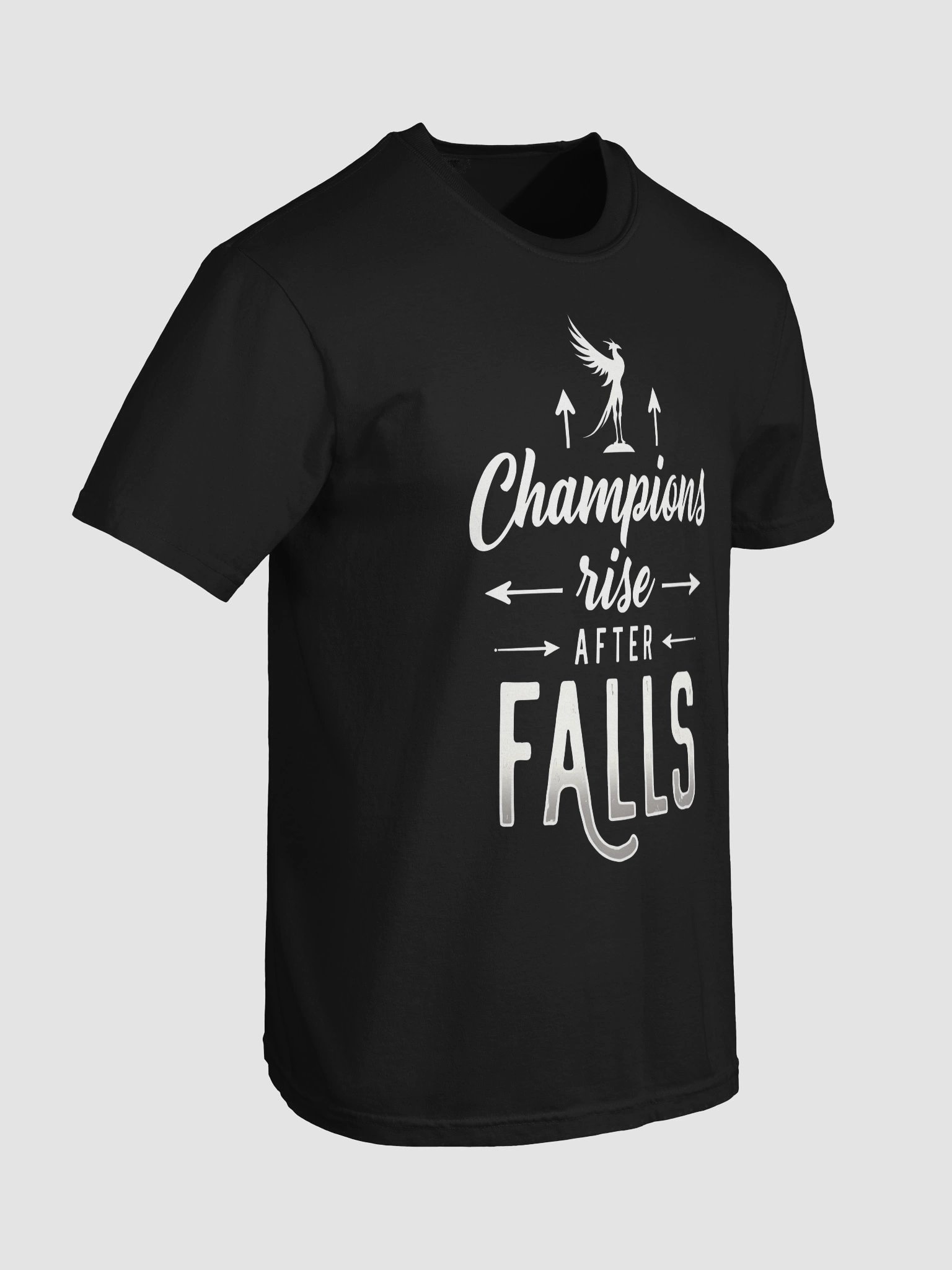 Champions Rise After Falls – Empower Your Inner Serena Williams with This Inspirational T-Shirt product image (104)