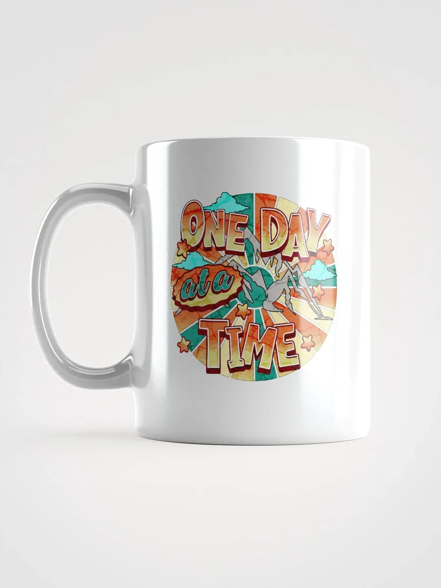 One Day At A Time Mountain of Motivation Mug product image (1)