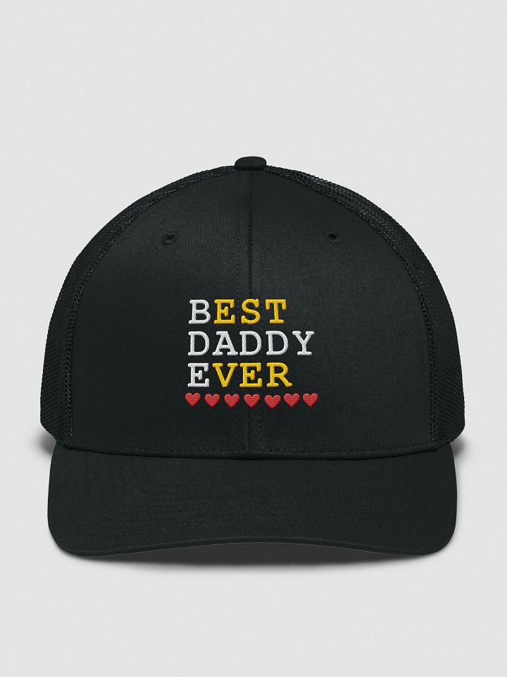 Best Daddy Ever Richardson 112 Trucker Hat product image (1)