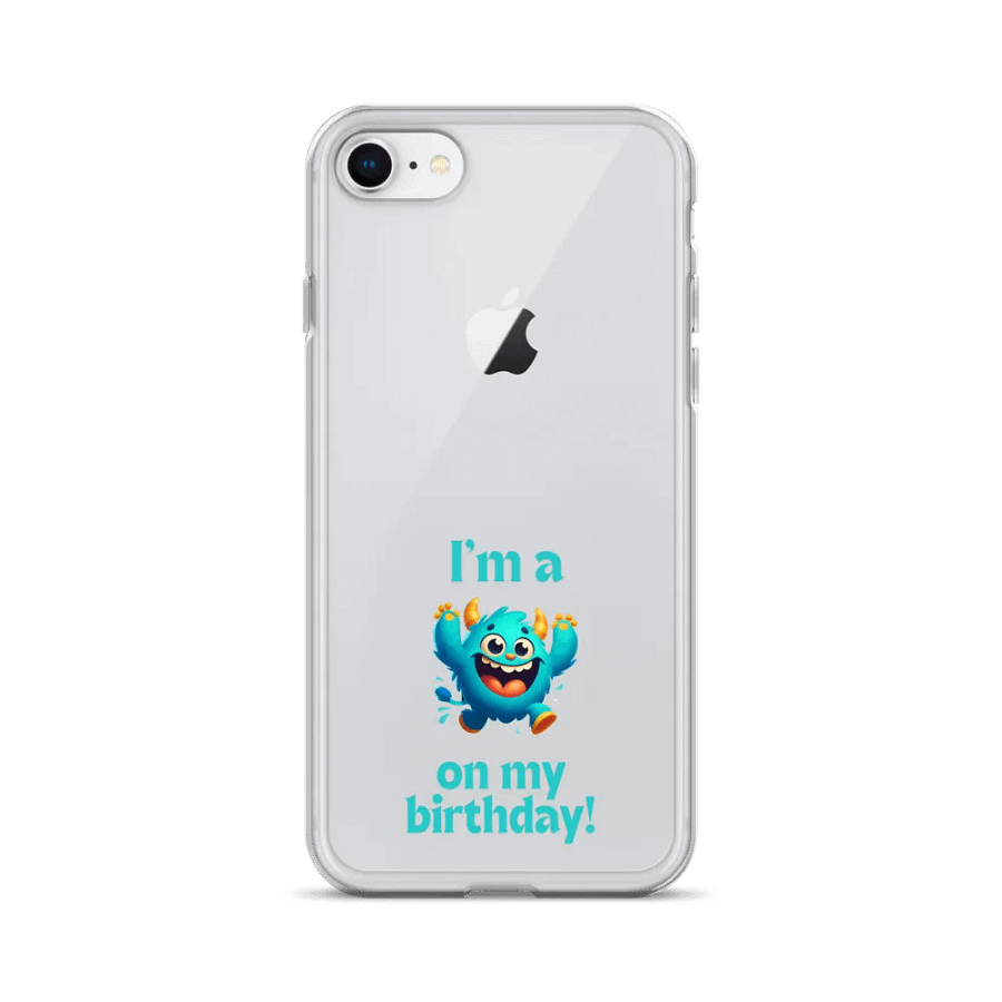 Birthday Monster Clear iPhone Case product image (24)