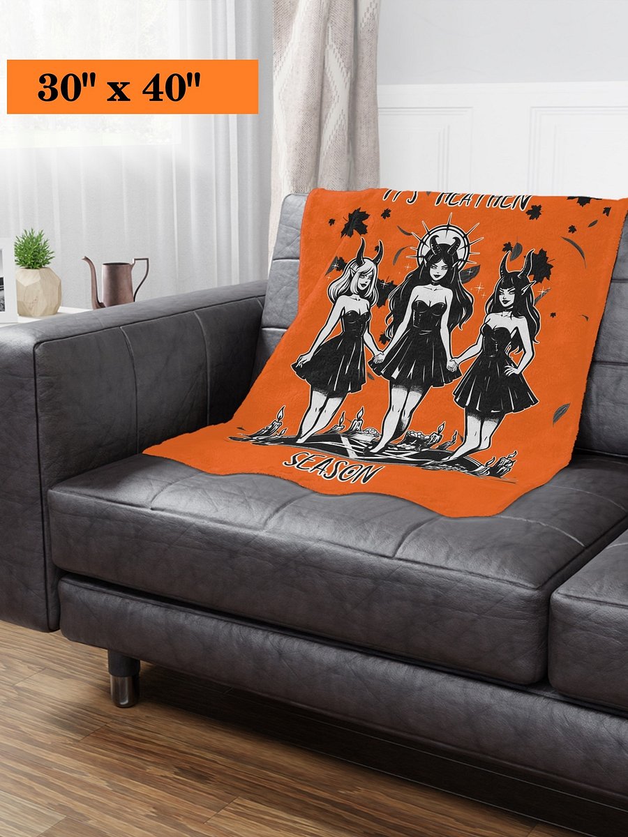 Halloween Edition - Heathen Season Minky Blanket product image (2)