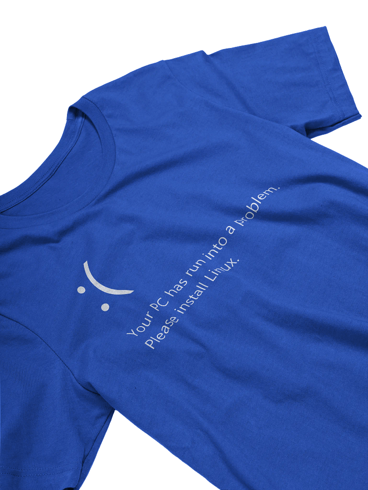 Blue Screen of Death T-Shirt product image (2)