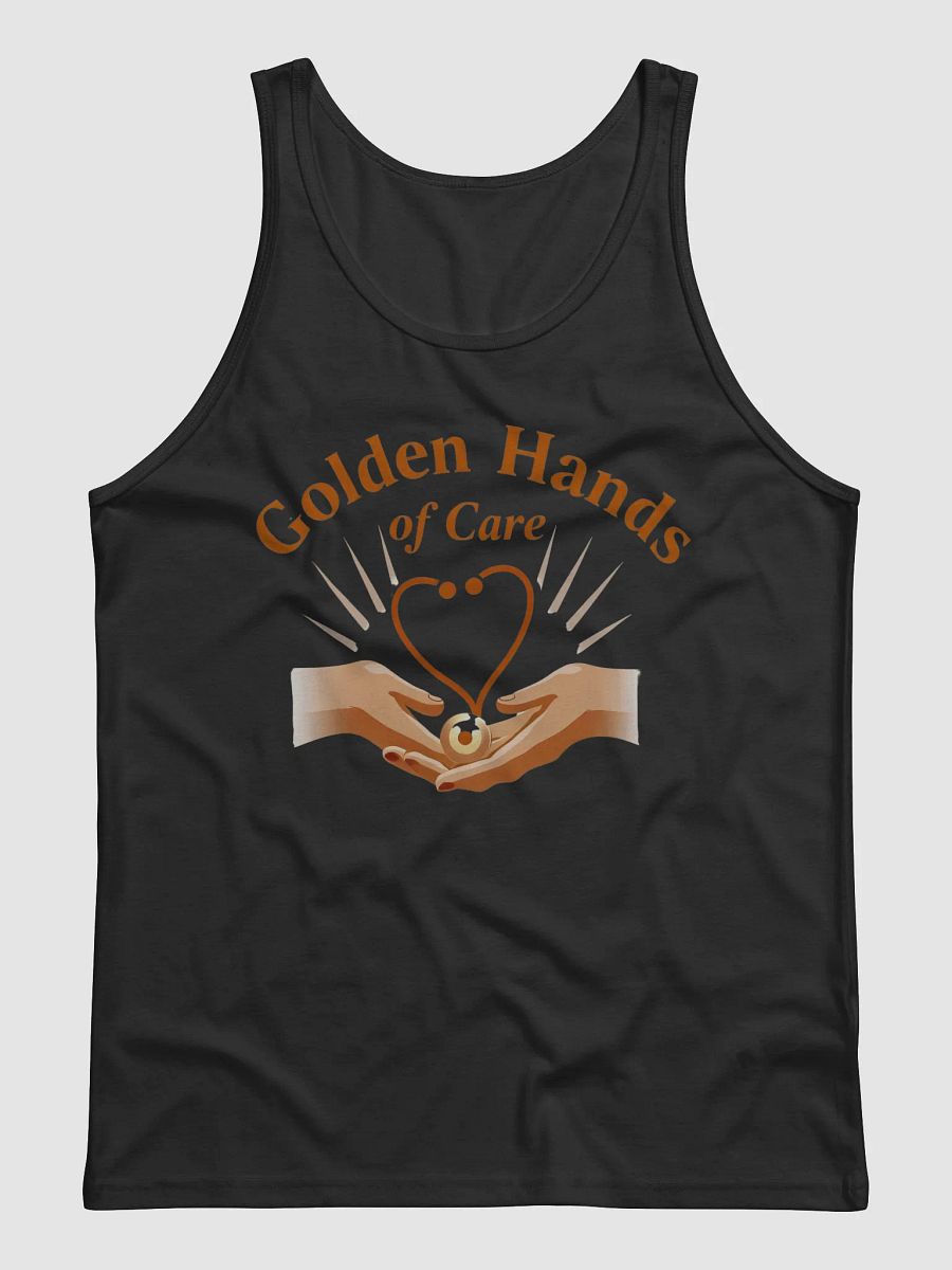 Golden Care Hands Bella+Canvas Tank product image (3)