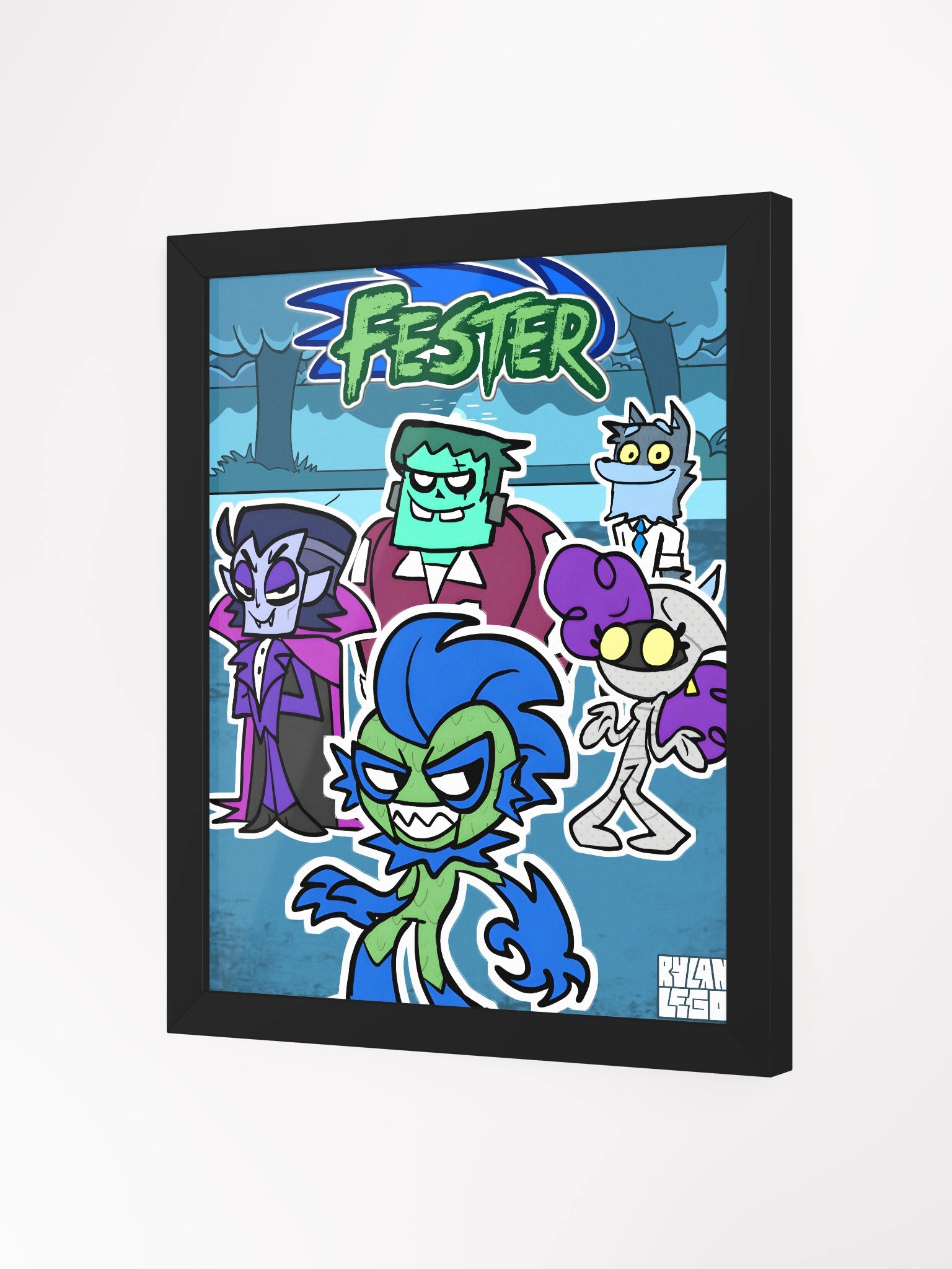 Fester Framed Poster product image (3)