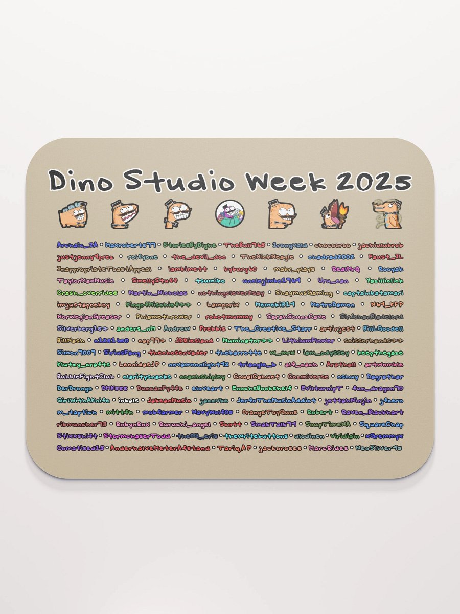 Studio Week 2025 Mouse Pad product image (2)
