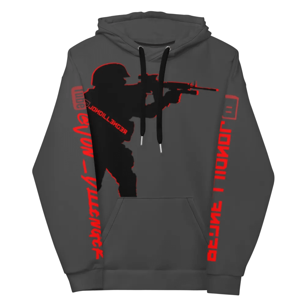 JD Gray Silhouette Hoodie product image (12)