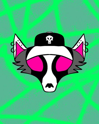 The pensive and persistent Badger from the Midwest AniMisfits Crew.
