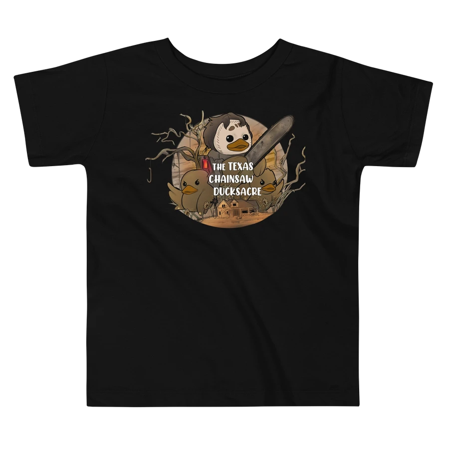 The Texas Chainsaw Ducksacre Toddler Tee product image (6)