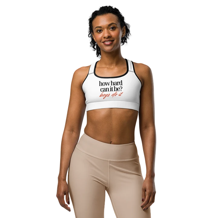 How Hard Can It Be? Sports Bra product image (1)