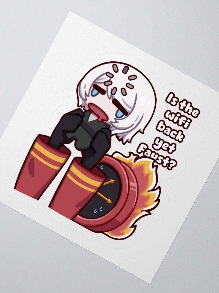 Offline Faust Sticker product image (2)