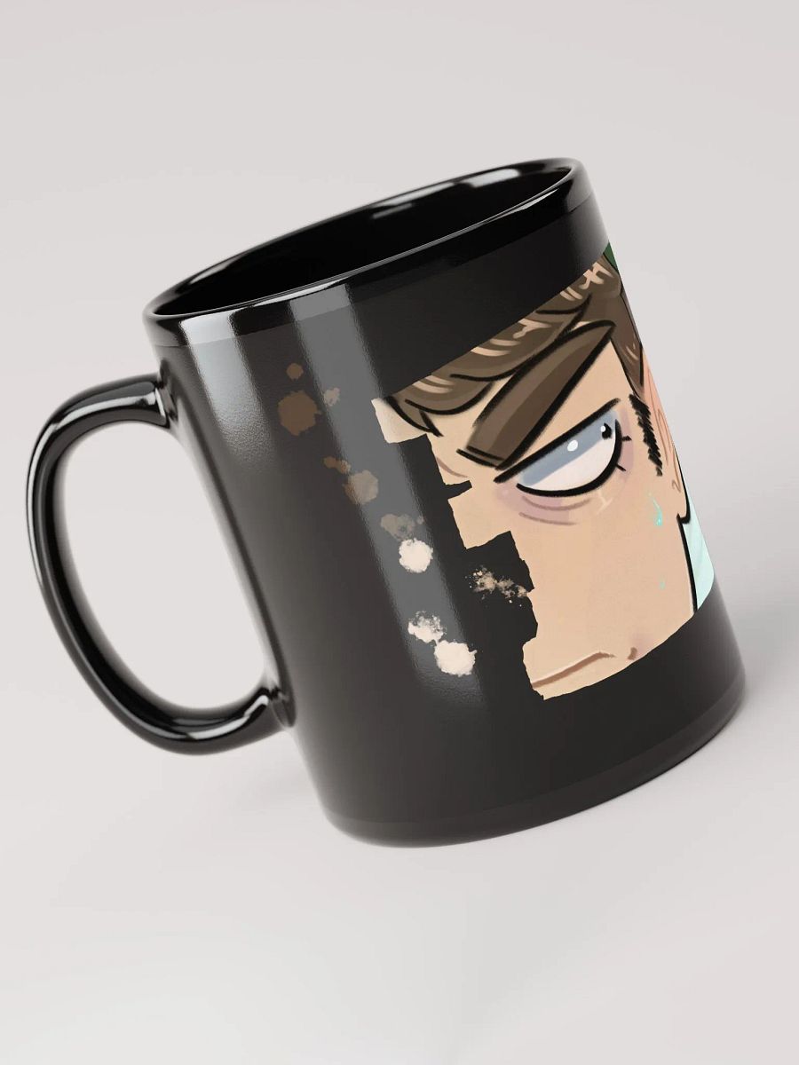 Cursed Edition - Cow - Black Glossy Mug product image (3)