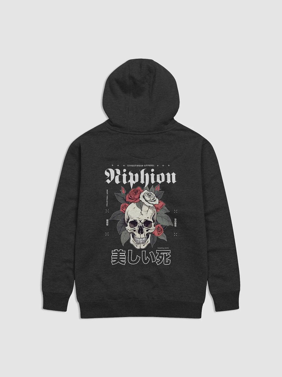 Japanese Streetwear Skull Hoodie - Beautiful Death product image (1)