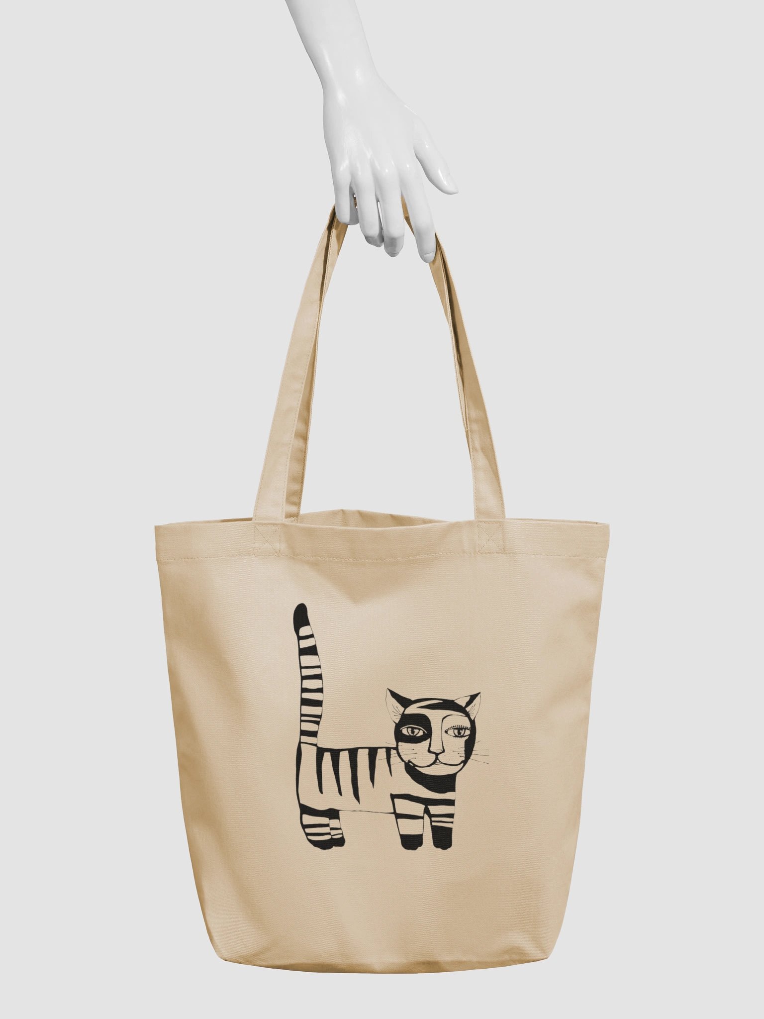 Black Canvas: Eco-Conscious Tote Bag product image (3)