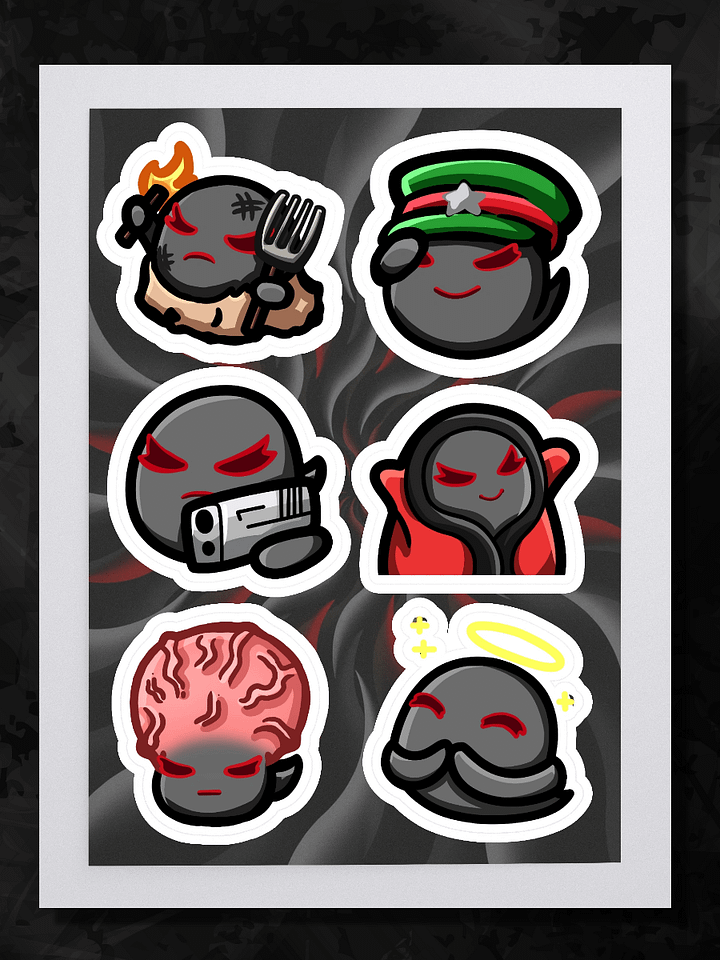 Emote Sticker Sheet 2 product image (1)