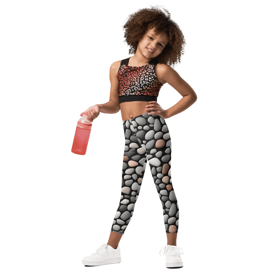 Pebble Paradise Kids Leggings product image (11)