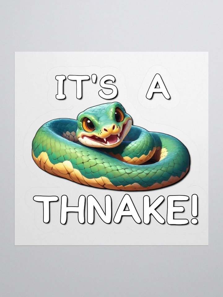It's a Thnake! Stickers product image (1)