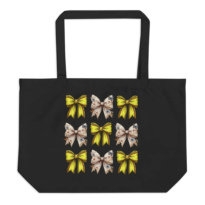 Spring Bows Softball Floral Fantasy Eco Tote product image (1)