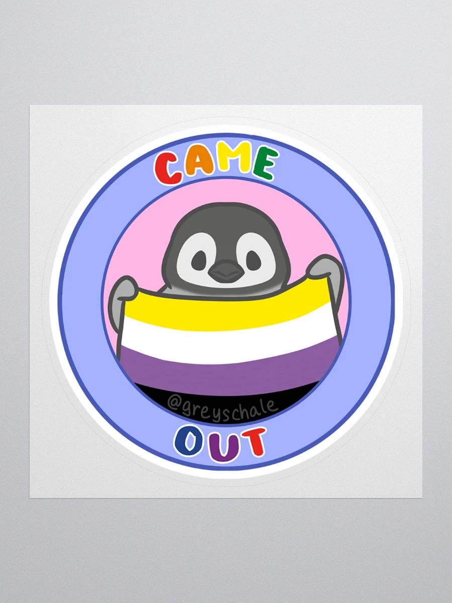 Came Out DTT Sticker product image (1)