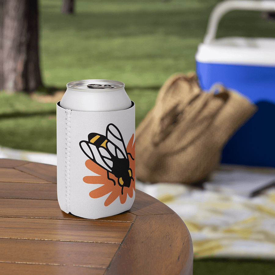 Buzzing Bee Coozie Can Cooler product image (5)