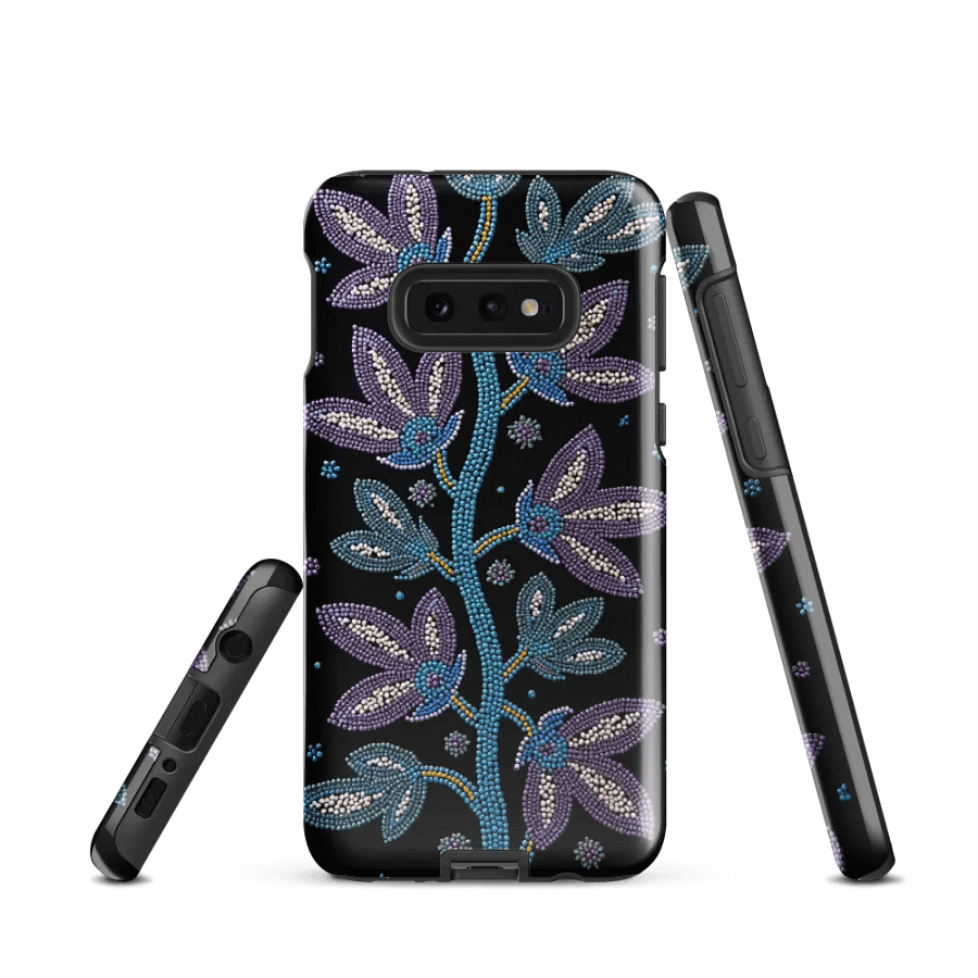 Faux-Beaded Floral Leaves Samsung® Case product image (2)