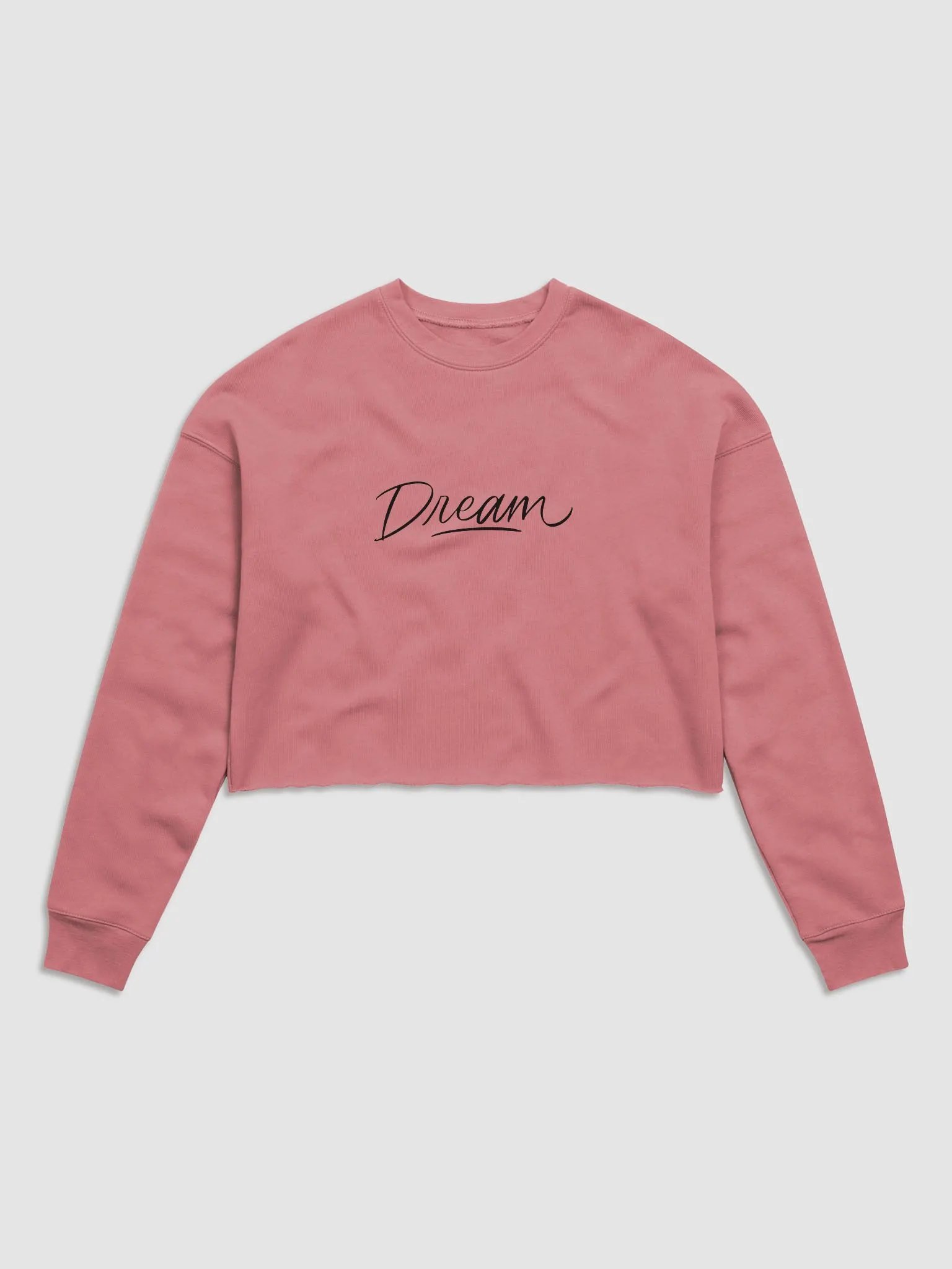 Dream Midnight Cozy Fleece Crop Sweatshirt product image (1)