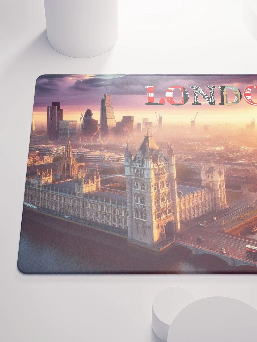 LONDON illustration -Gaming mouse pad product image (6)