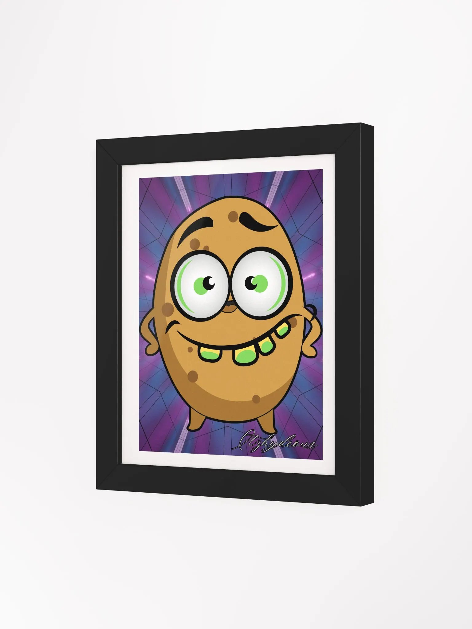 Cheerful Spud Adventure Poster product image (3)