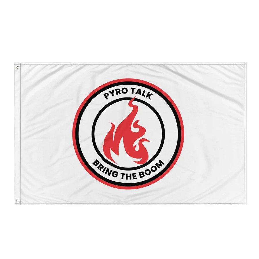 PyroTalk Logo Flag product image (3)