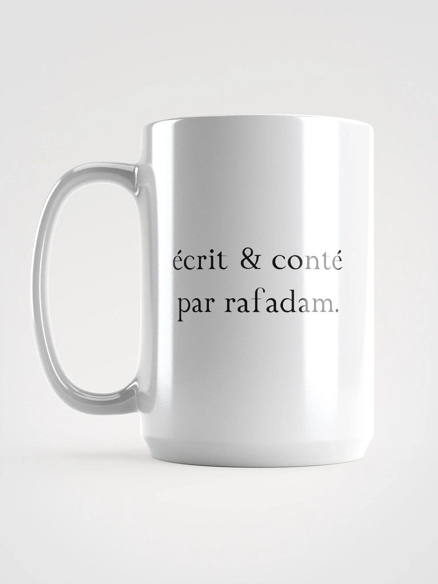 Mug "écrit & conté par rafadam." product image (1)