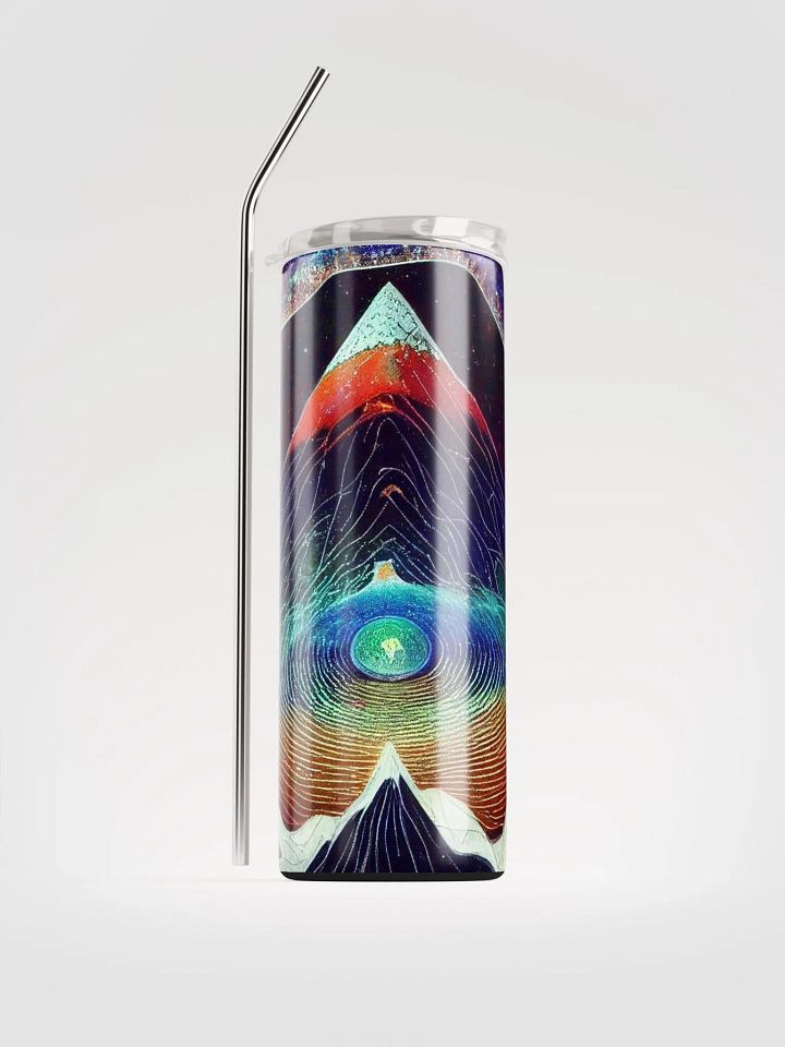 Psychedelic Mountain Stainless Steel Tumbler product image (1)