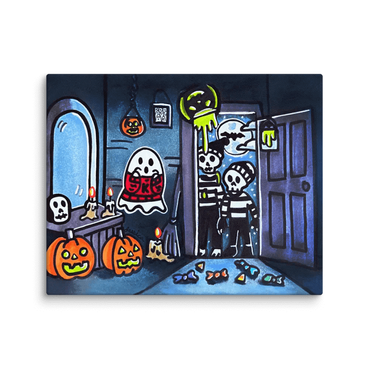 Trap or Treat Canvas product image (1)