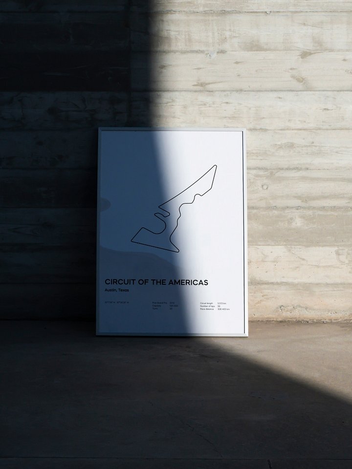Circuit of the Americas Grand Prix Poster product image (2)