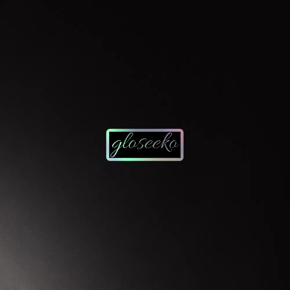 Signature Reverse Holographic Sticker product image (2)