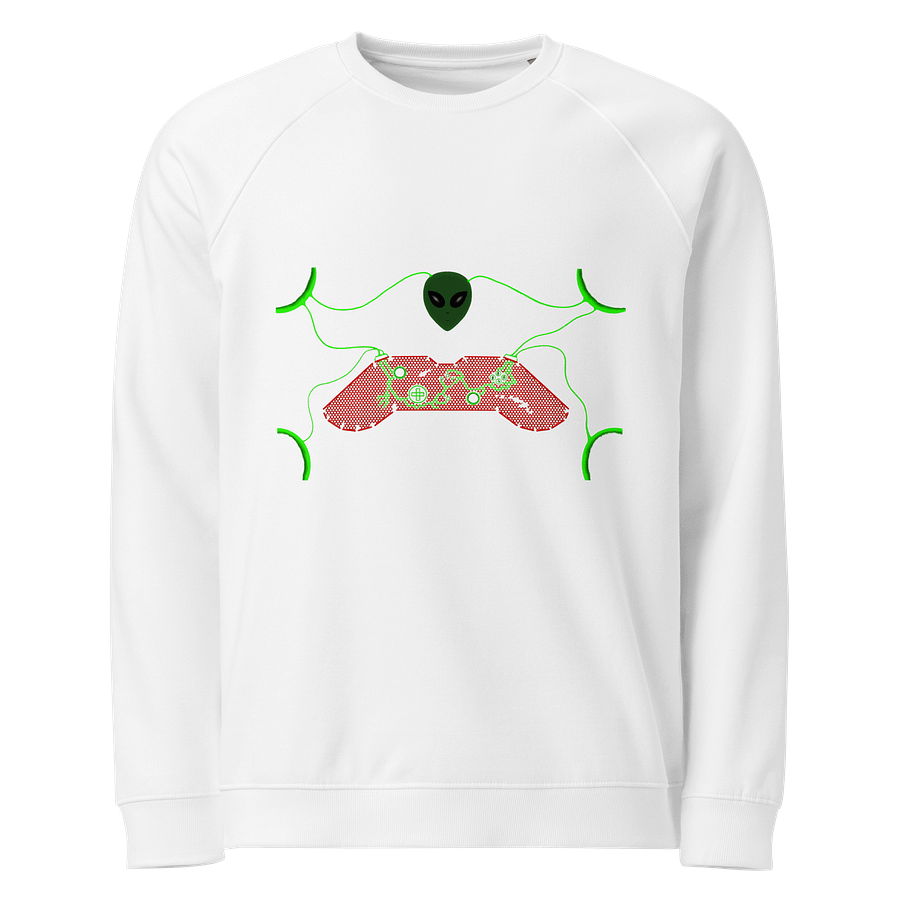Galactic Connection Unisex Raglan Sweatshirt product image (1)
