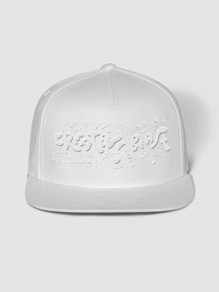 CREATIVE BEAST SNAPBACK - White Canvas product image (5)