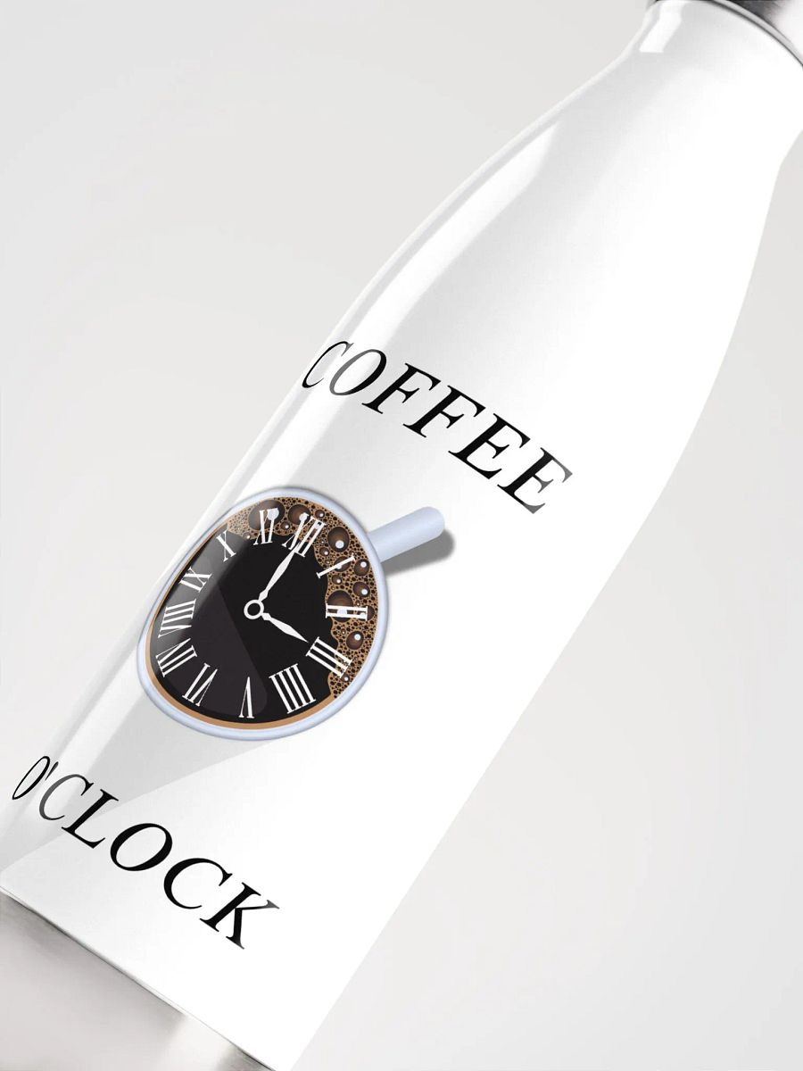 Coffee Time Stainless Steel Water Bottle product image (5)