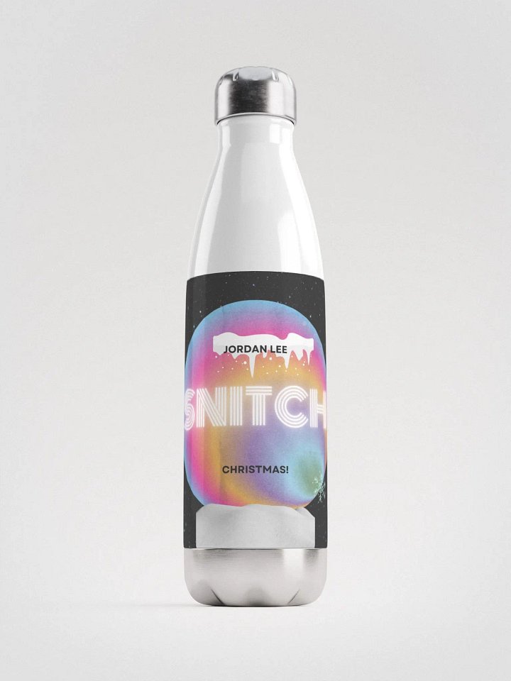 Snitch CHRISTMAS water bottle product image (1)