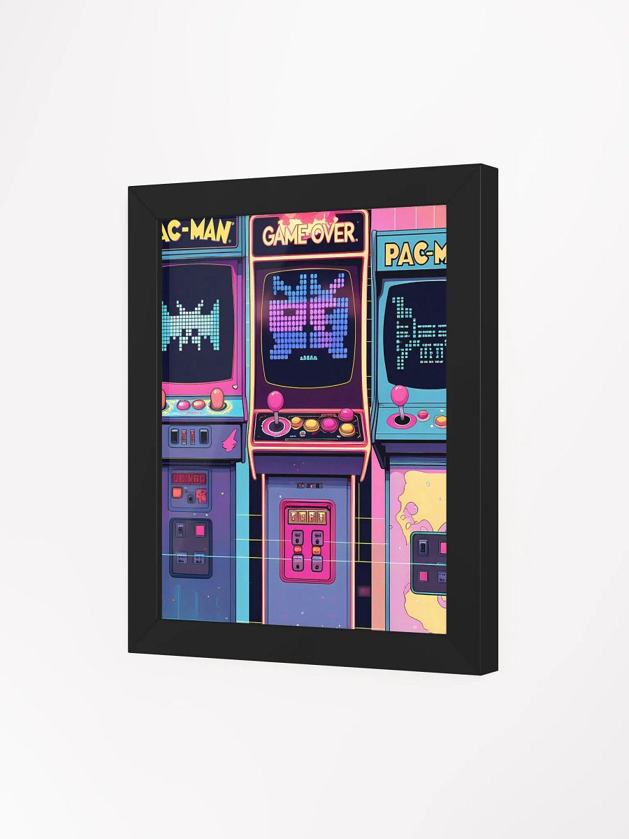 Retro Arcade Trio Framed Poster product image (3)