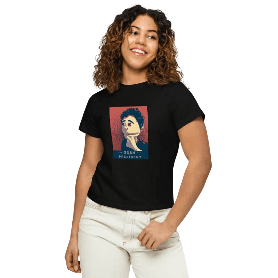 Gosh For President Women's High Waisted Tee product image (5)