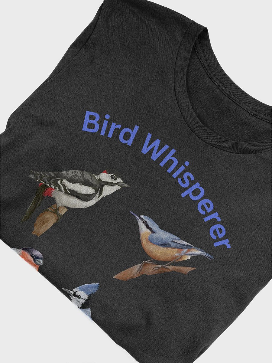 Bird Whisperer Illustrated T-Shirt product image (29)
