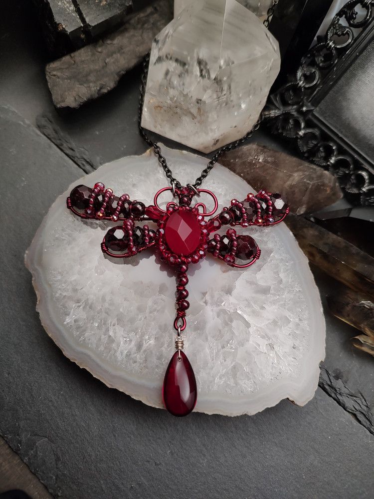 Dragonfly - Blood Garnet Mass product image (3)