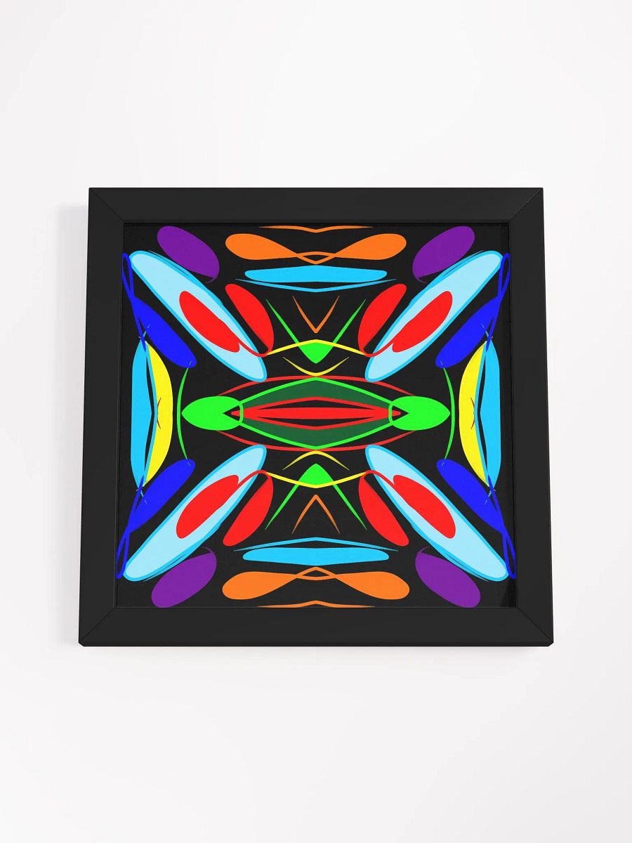 Symmetry in Color Framed Art Print product image (20)